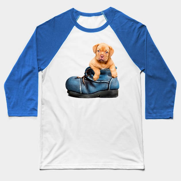 Puppy Love Baseball T-Shirt by Hudkins